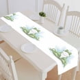 thumbnail image 1 of PKQWTM Funny Frog Doing Yoga Cotton and Linen Table Runner Kitchen Dining Room Supplies Size 14x72 Inch, 1 of 1