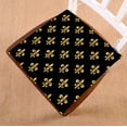 thumbnail image 1 of PKQWTM Golden Fleur-De-Lis Chair Pads Chair Mat Seat Cushion Chair Cushion Floor Cushion Size 20x20 inches, 1 of 1