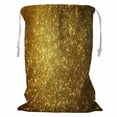 thumbnail image 1 of PKQWTM Golden Grunge Storage Basket Laundry Bag with Drawstring Size 18x24 Inch, 1 of 3