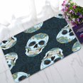 thumbnail image 1 of PKQWTM Gothic Doodle And Sugar Skulls Home Decor Floor Mat Area Rug Doormat Size 18x30 Inches, 1 of 1