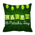 thumbnail image 1 of PKQWTM Green Balloons Bed Decor Pillow Cases Zippered Cushion Cover Size 16x16 Inches, 1 of 1