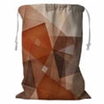 thumbnail image 1 of PKQWTM Grungy and grainy bleached Storage Basket Laundry Bag with Drawstring Size 24x32 Inch, 1 of 3