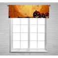 thumbnail image 1 of PKQWTM Halloween Window Curtain Valance Rod Pocket 54x18 inch, 1 of 1