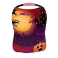 thumbnail image 1 of PKQWTM Halloween ghostly castle moonlight Nursing Cover Baby Breastfeeding Infant Feeding Cover Baby Car Seat Cover, 1 of 2