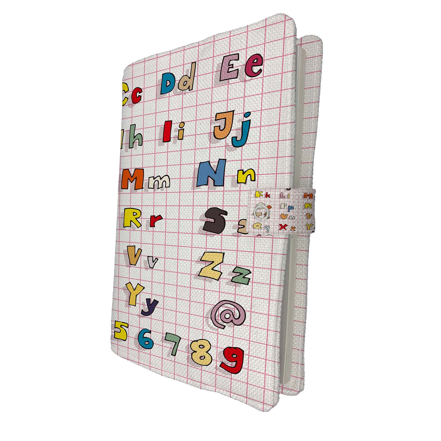 PKQWTM Hand Drawn Alphabet ABC with Shadows and Colors Book Cover Book ...