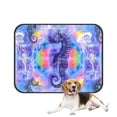 thumbnail image 1 of PKQWTM Hand Drawn Jellyfish Sea Horse Tropical Ocean Animal Pet Dog Cat Bed Pee Pads Mat Cushion Potty Dogsblankets Crate Bed Kennel 25x30 inch, 1 of 3