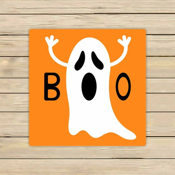 PKQWTM Happy Halloween Funny Flying Ghost Microfiber Bath Towels Bathroom Body Shower Towel Size 13x13 Inches