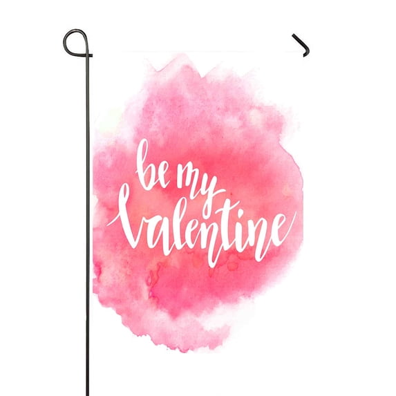 PKQWTM Happy Valentines Day Yard Decor Home Garden Flag Size 28x40 Inches