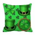 thumbnail image 1 of PKQWTM Hat Plant Bed Decor Pillow Cases Zippered Cushion Cover Size 16x16 Inches, 1 of 1