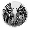 thumbnail image 1 of PKQWTM Headshot Of A Burchell'S Zebra Round Beach Towel Beach Mats Shawl Blanket Yoga Mat with Tassels Beach Throw Towel, 1 of 1