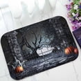 thumbnail image 1 of PKQWTM Horror scenery zombie pumpkins old garden gate Home Decor Floor Mat Area Rug Doormat Size 15.7x23.6 Inches, 1 of 1