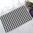 thumbnail image 1 of PKQWTM Houndstooth Home Decor Floor Mat Area Rug Doormat Size 18x30 Inches, 1 of 1