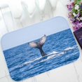 thumbnail image 1 of PKQWTM Humpback whale Atlantic Ocean Home Decor Floor Mat Area Rug Doormat Size 15.7x23.6 Inches, 1 of 1