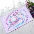 thumbnail image 1 of PKQWTM I Believe In Magic A Beautiful Unicorn With Roses Home Decor Floor Mat Area Rug Doormat Size 18x30 Inches, 1 of 1