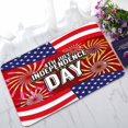 thumbnail image 1 of PKQWTM Independence Day Banner Home Decor Floor Mat Area Rug Doormat Size 18x30 Inches, 1 of 1