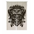 thumbnail image 1 of PKQWTM Jaguar Warrior Door Curtain Window Cover Home Decor Hanging Curtain Size 85x120 CM, 1 of 1
