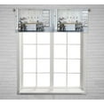 thumbnail image 1 of PKQWTM Kitchen In A Loft Window Curtain Valance Rod Pocket 54x18 inch, 1 of 1