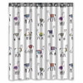 thumbnail image 1 of PKQWTM Lama Animal Pattern WaterProof Polyester Fabric Shower Curtain Size 60x72 Inches, 1 of 1
