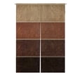 thumbnail image 1 of PKQWTM Leather Labels Different Colors Door Curtain Window Cover Home Decor Hanging Curtain Size 85x120 CM, 1 of 1