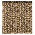 thumbnail image 1 of PKQWTM Leopard Pattern WaterProof Polyester Fabric Shower Curtain Size 66x72 Inches, 1 of 1