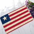 thumbnail image 1 of PKQWTM Liberia paper flag Home Decor Floor Mat Area Rug Doormat Size 18x30 Inches, 1 of 1