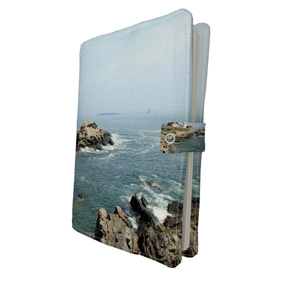 PKQWTM Lighthouse Ocean Book Cover Book Protector Book Sleeve Book Pouch Book Bag 6x9 inch