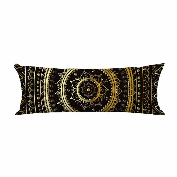 PKQWTM Mandala decorative pattern Long Body Pillow Case Cover Pillow Cushion Size 20x60 Inches