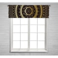 thumbnail image 1 of PKQWTM Mandala decorative pattern Window Curtain Valance Rod Pocket 54x18 inch, 1 of 1