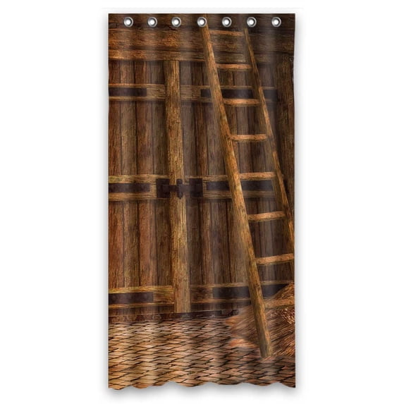 PKQWTM Medieval Photographic WaterProof Polyester Fabric Shower Curtain Size 36x72 Inches