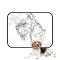 thumbnail image 1 of PKQWTM Miniature Schnauzer Dog Pet Dog Cat Bed Pee Pads Mat Cushion Potty Dogsblankets Crate Bed Kennel 25x30 inch, 1 of 3