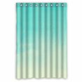 thumbnail image 1 of PKQWTM Mint Green Yellow Painted Summer Holiday Vertical WaterProof Polyester Fabric Shower Curtain Size 48x72 Inches, 1 of 1