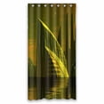 thumbnail image 1 of PKQWTM Modern Alien City Computer Artwork WaterProof Polyester Fabric Shower Curtain Size 36x72 Inches, 1 of 1