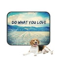 thumbnail image 1 of PKQWTM Motivational Quote Saying Do What You Love Pet Dog Cat Bed Pee Pads Mat Cushion Potty Dogsblankets Crate Bed Kennel 14x18 inch, 1 of 3