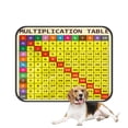 thumbnail image 1 of PKQWTM Multiplication Table Division Tables Pet Dog Cat Bed Pee Pads Mat Cushion Potty Dogsblankets Crate Bed Kennel 14x18 inch, 1 of 3