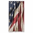 thumbnail image 1 of PKQWTM Old American Flag Memorial Day 4Th July Dependence Day WaterProof Polyester Fabric Shower Curtain Size 36x72 Inches, 1 of 1