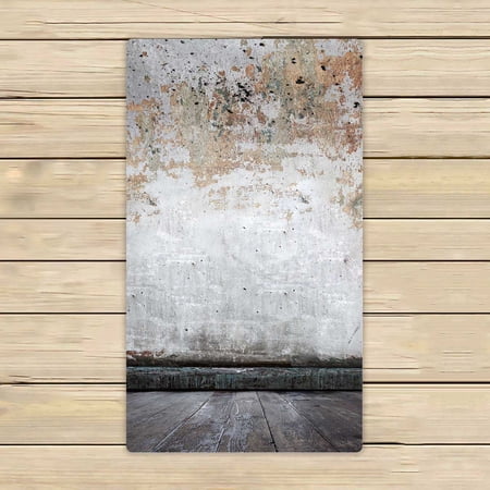 PKQWTM Old Grunge Interior Microfiber Bath Towels Bathroom Body Shower Towel Size 16x28 Inches