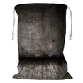 thumbnail image 1 of PKQWTM Old Grunge Interior Storage Basket Laundry Bag with Drawstring Size 18x24 Inch, 1 of 3
