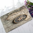 thumbnail image 1 of PKQWTM Old On Vintage Retro Map Home Decor Floor Mat Area Rug Doormat Size 18x30 Inches, 1 of 1