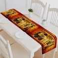 thumbnail image 1 of PKQWTM Old natural paper from Egypt Cotton and Linen Table Runner Kitchen Dining Room Supplies Size 14x72 Inch, 1 of 1