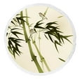 thumbnail image 1 of PKQWTM Oriental Style Painting Bamboo Branches Round Beach Towel Beach Mats Shawl Blanket Yoga Mat with Tassels Beach Throw Towel, 1 of 1
