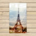 thumbnail image 1 of PKQWTM Paris Microfiber Bath Towels Bathroom Body Shower Towel Size 16x28 Inches, 1 of 1