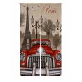 thumbnail image 1 of PKQWTM Paris retro Door Curtain Window Cover Home Decor Hanging Curtain Size 85x150 CM, 1 of 1