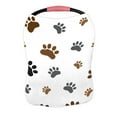 thumbnail image 1 of PKQWTM Pattern animal paw Dog paw Nursing Cover Baby Breastfeeding Infant Feeding Cover Baby Car Seat Cover, 1 of 2