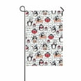 thumbnail image 1 of PKQWTM Penguins doodle Cute colorful Yard Decor Home Garden Flag Size 12x18 Inches, 1 of 1