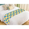 thumbnail image 1 of PKQWTM Pineapple Memphis Bed Runner Bedroom Bedding Decor Bedding Scarf Size 20x95 inches, 1 of 1