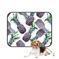 thumbnail image 1 of PKQWTM Pineapples Floral Tropical Fruits Pet Dog Cat Bed Pee Pads Mat Cushion Potty Dogsblankets Crate Bed Kennel 20x24 inch, 1 of 3