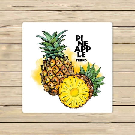 PKQWTM Pineapples Fruit Color Microfiber Bath Towels Bathroom Body Shower Towel Size 13x13 Inches
