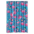 thumbnail image 1 of PKQWTM Pink Flamingo Flowers WaterProof Polyester Fabric Shower Curtain Size 48x72 Inches, 1 of 1