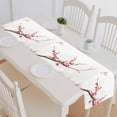 thumbnail image 1 of PKQWTM Plum Blossoms In Early Spring Cotton and Linen Table Runner Kitchen Dining Room Supplies Size 14x72 Inch, 1 of 1