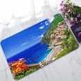 thumbnail image 1 of PKQWTM Positano Coast Amalfi Italy Home Decor Floor Mat Area Rug Doormat Size 18x30 Inches, 1 of 1